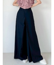 フロントラップスーパーワイドパンツ