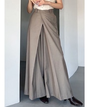 フロントラップスーパーワイドパンツ