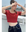 UネックTシャツ