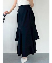 バッスルデザインマーメイドスカート