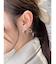 ナローリボンピアス