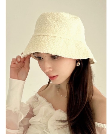 ジャガードバケットハット