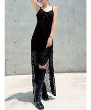 レースキャミワンピース