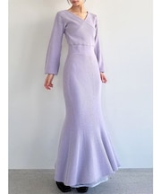 【WEB限定】カシュクールマーメイドワンピース