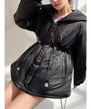 サイドストリングパファーモッズコート