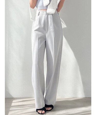 ベーシックストレートパンツ【セットアップ着用可能】