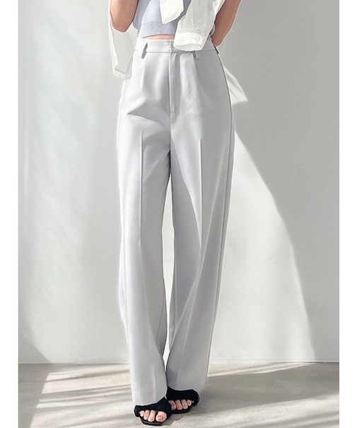 ベーシックストレートパンツ【セットアップ着用可能】