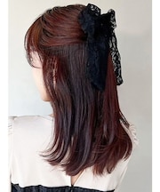 レースリボンバレッタ