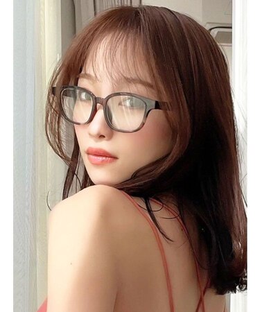 クリアレンズメガネ