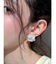 シェルフラワーピアス