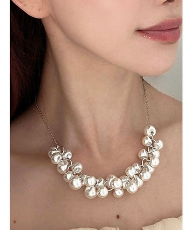 パールボリュームネックレス