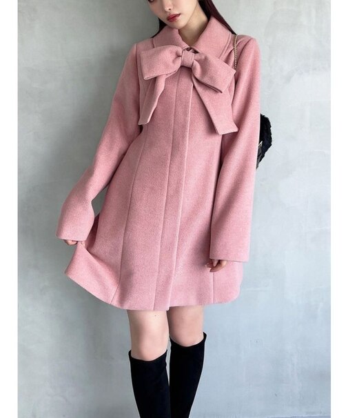 ビッグリボンミディコート