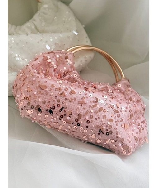 クリアスパンコールバッグ