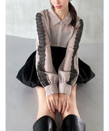 レースポイントコンビワンピース