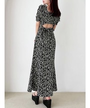 バックオープンマーメイドワンピース