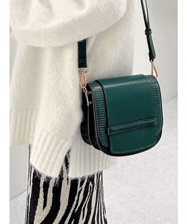 リザードライクコンビコンパクトバッグ