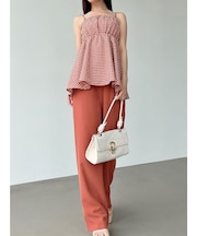 ストレートカラーパンツ