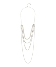 メニーチェーンロングネックレス