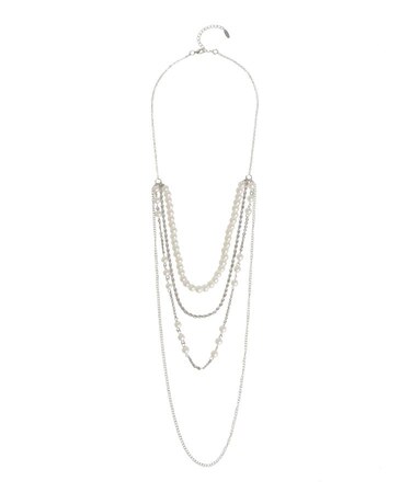 メニーチェーンロングネックレス