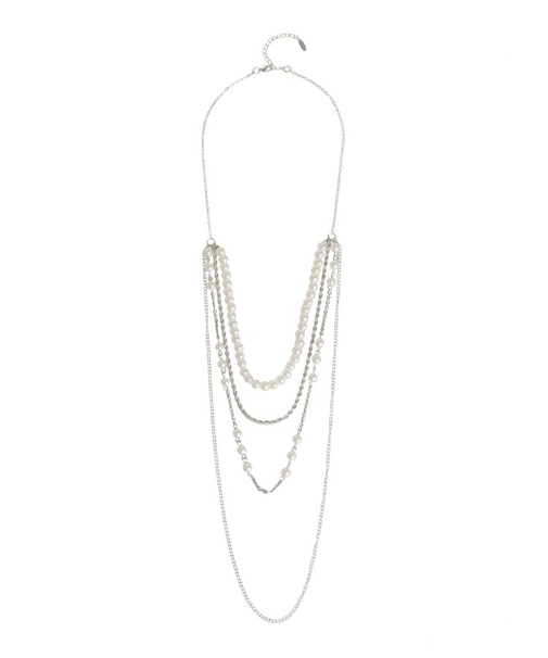 メニーチェーンロングネックレス