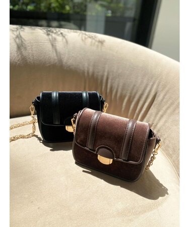 ベルベットコンパクトバッグ