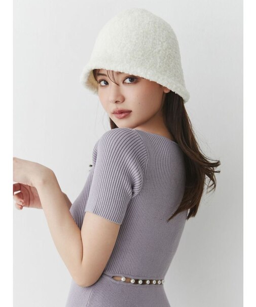 ブラッシュドベルハット