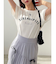 エンブロイダリーロゴTシャツ