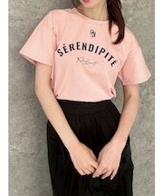 エンブロイダリーロゴTシャツ