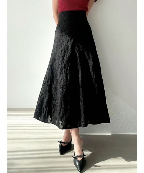 シアーフラワースカート