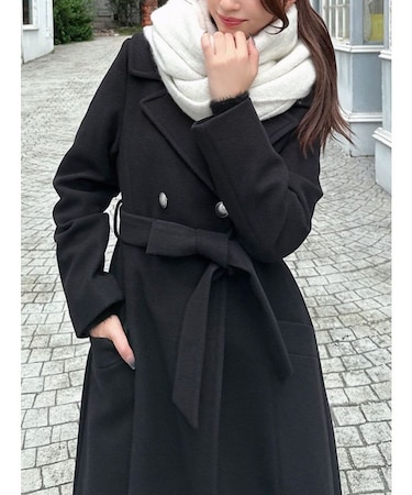 ボリュームフリンジマフラー