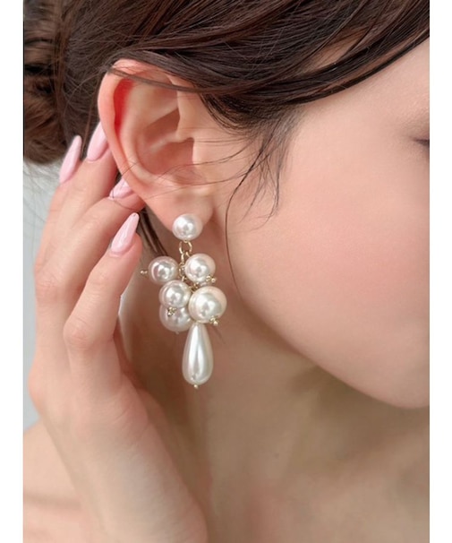 メニーパールピアス