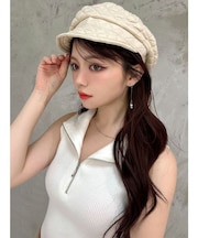 キルティングキャスケット