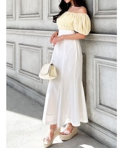 ハイウエストマーメイドスカート