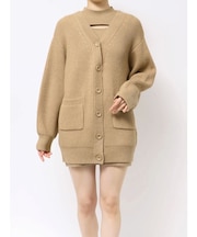 【ZOZO限定】アンサンブルリブニットワンピース