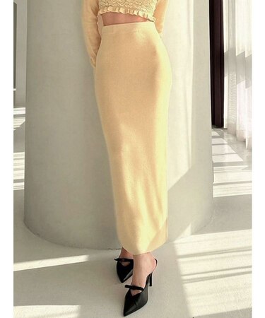 タイトロングスカート【セットアップ着用可能】