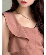 チェーンコンビネックレス