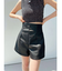 ハイウエストショートパンツ