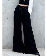 ワイドレッグスウェットパンツ【セットアップ着用可能】