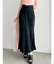 カシュクールマーメイドスカート