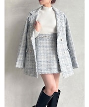 ツイードジャケット【セットアップ着用可能】