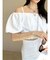 バルーンスリーブオフショルブラウス【セットアップ着用可能】