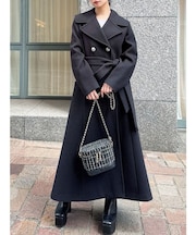 Aラインフレアコート