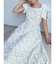 【ZOZO限定】ショルダーリボンフレアワンピース