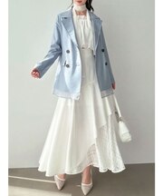 シアーチェックアシンメトリースカート