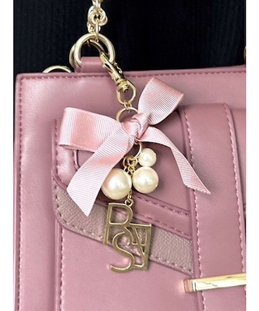 ロゴモチーフバッグチャーム