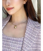 ハートチャームネックレス