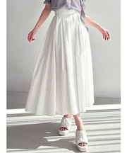 タフタボリュームスカート