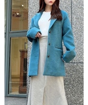 シャギーテーラードジャケット