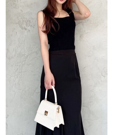 スクエアニットタンク【セットアップ着用可能】