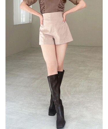 ハイウエストショートパンツ